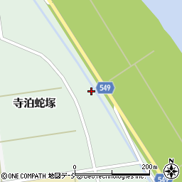 新潟県長岡市寺泊蛇塚46-1周辺の地図