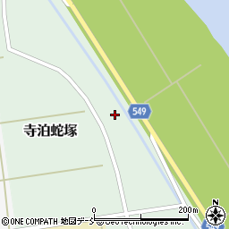 新潟県長岡市寺泊蛇塚331周辺の地図