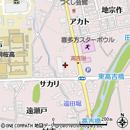 福島県喜多方市豊川町米室アカト5264周辺の地図