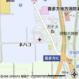 福島県喜多方市関柴町上高額ネハコ1911周辺の地図