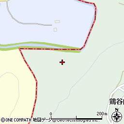 福島県二本松市下川崎団子石周辺の地図