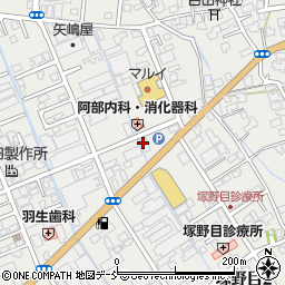 三条信用金庫塚野目支店周辺の地図