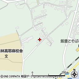 福島県喜多方市山都町大山中周辺の地図