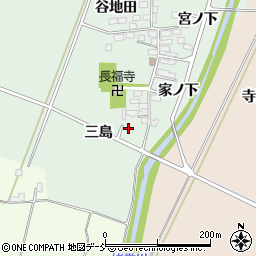 福島県喜多方市関柴町西勝四百苅周辺の地図