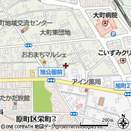 ロッキー周辺の地図