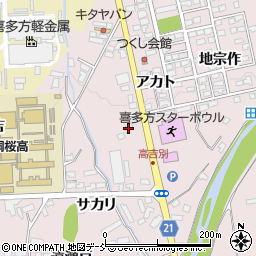 福島県喜多方市豊川町米室アカト5263周辺の地図
