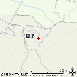 福島県喜多方市熊倉町雄国隠里603周辺の地図