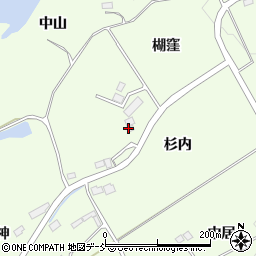 福島県南相馬市原町区石神中山周辺の地図