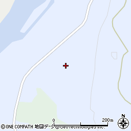 福島県耶麻郡西会津町新郷大字豊洲島地道上周辺の地図