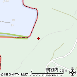 福島県二本松市下川崎愛宕森周辺の地図
