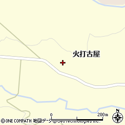 福島県二本松市渋川火打古屋周辺の地図