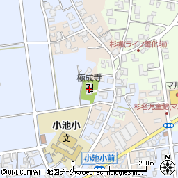 極成寺周辺の地図