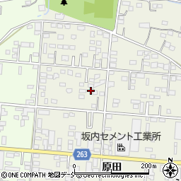 福島県南相馬市原町区上渋佐周辺の地図