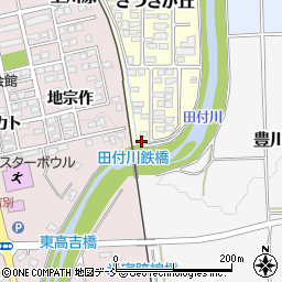 福島県喜多方市さつきが丘143周辺の地図