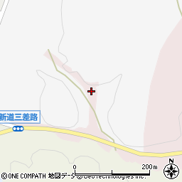 長岡市　寺泊斎場周辺の地図