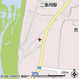福島県喜多方市豊川町米室宮ノ下2389周辺の地図
