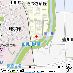 福島県喜多方市さつきが丘152周辺の地図
