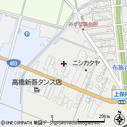 新潟精機保内工場周辺の地図