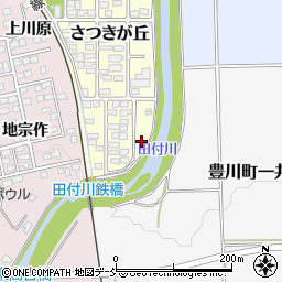 福島県喜多方市さつきが丘161-1周辺の地図