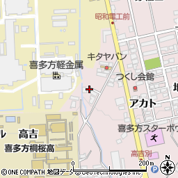 江川建具製作所周辺の地図