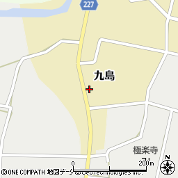新潟県東蒲原郡阿賀町九島661-1周辺の地図