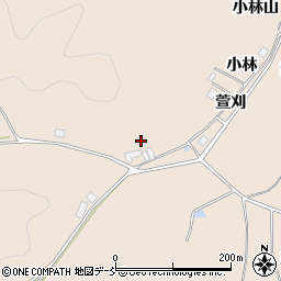 福島県二本松市吉倉女石周辺の地図