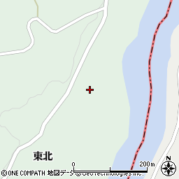 福島県二本松市下川崎屏風石山34周辺の地図