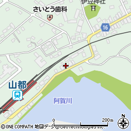 福島県喜多方市山都町広古屋敷周辺の地図