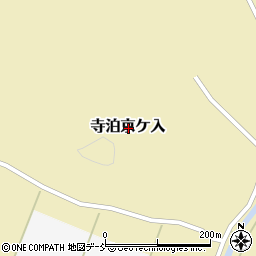 新潟県長岡市寺泊京ケ入周辺の地図