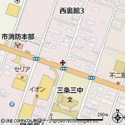 讃岐釜揚げうどん丸亀製麺三条店周辺の地図