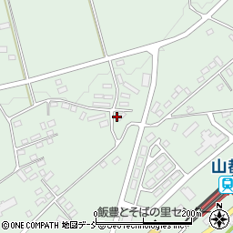 福島県喜多方市山都町山中周辺の地図