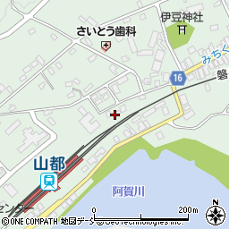福島県喜多方市山都町七十苅周辺の地図