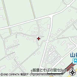 福島県喜多方市山都町（山中）周辺の地図