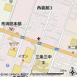 丸亀製麺 三条店周辺の地図