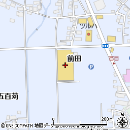 コメリハード＆グリーン喜多方店周辺の地図