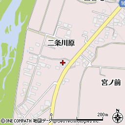 福島県喜多方市豊川町米室宮ノ西周辺の地図