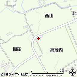福島県南相馬市原町区石神高茂内周辺の地図