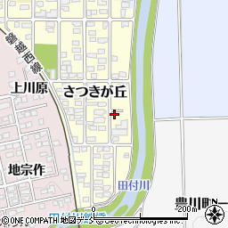 福島県喜多方市さつきが丘99-6周辺の地図
