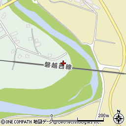 福島県喜多方市山都町弥左エ門田周辺の地図