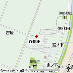 福島県喜多方市関柴町西勝谷地田1204周辺の地図