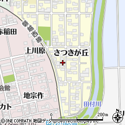 福島県喜多方市さつきが丘126周辺の地図
