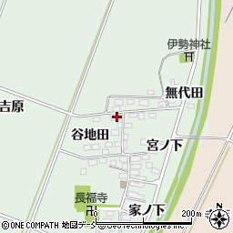 福島県喜多方市関柴町西勝谷地田1206周辺の地図