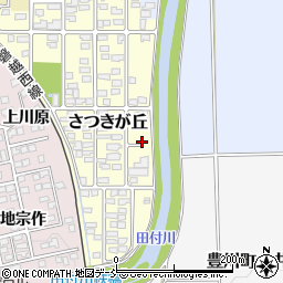 福島県喜多方市さつきが丘99周辺の地図