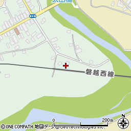 福島県喜多方市山都町清水ノ上周辺の地図