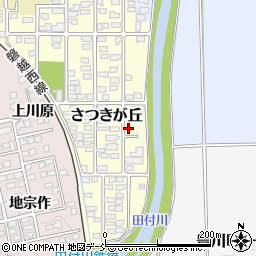 福島県喜多方市さつきが丘99-1周辺の地図