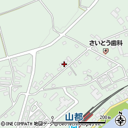 福島県喜多方市山都町中野周辺の地図