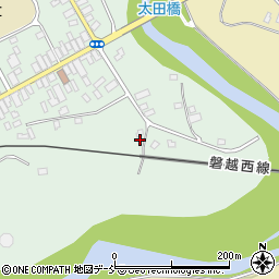 福島県喜多方市山都町古屋敷472-3周辺の地図