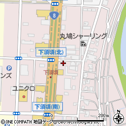 新潟県三条市下須頃周辺の地図