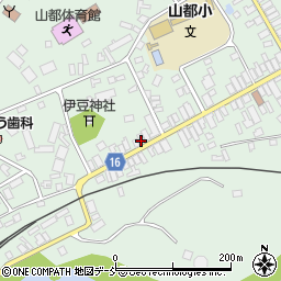 福島県喜多方市山都町広野周辺の地図
