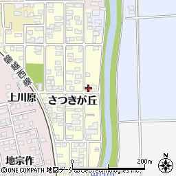 福島県喜多方市さつきが丘93-4周辺の地図